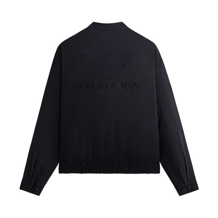 Kith x Giorgio Armani Collarless Bomber Jacket 'Admiral'