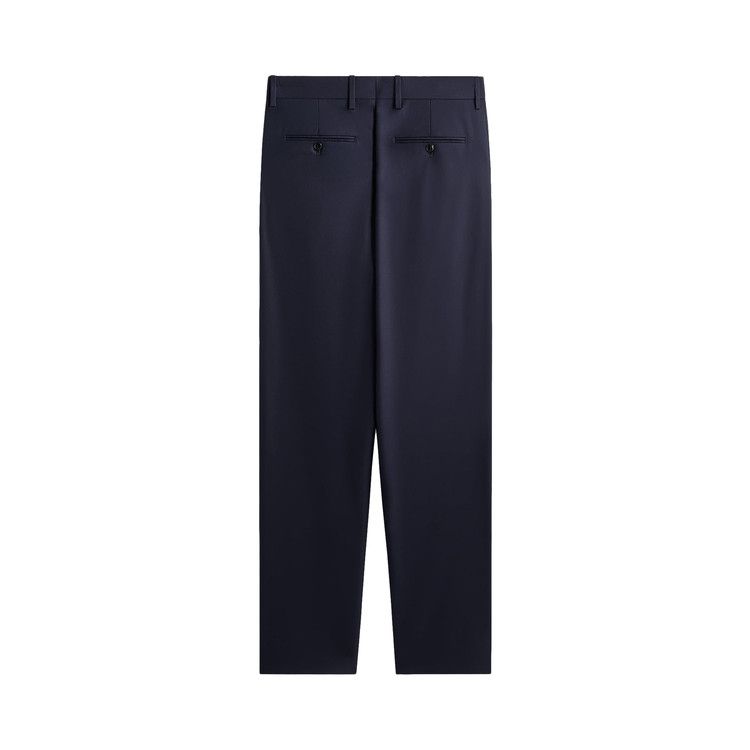 Kith &Kin x Giorgio Armani Flat Front Trouser 'Blue / Navy'
