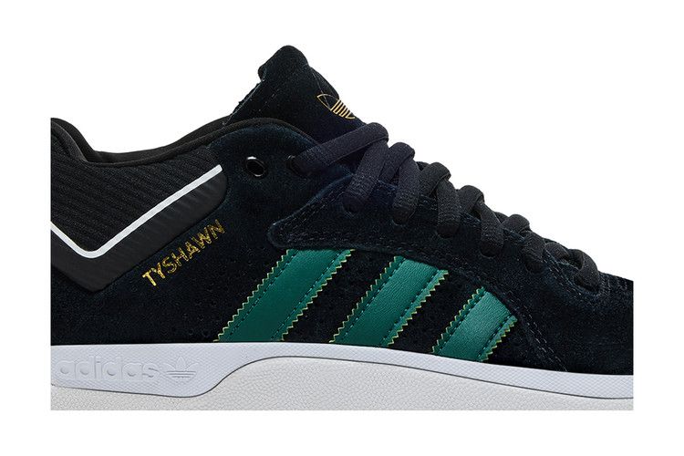 adidas Tyshawn 'Black Collegiate Green'