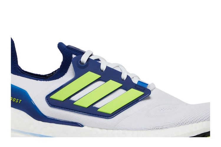 Adidas UltraBoost 22 'White Solar Yellow Blue'