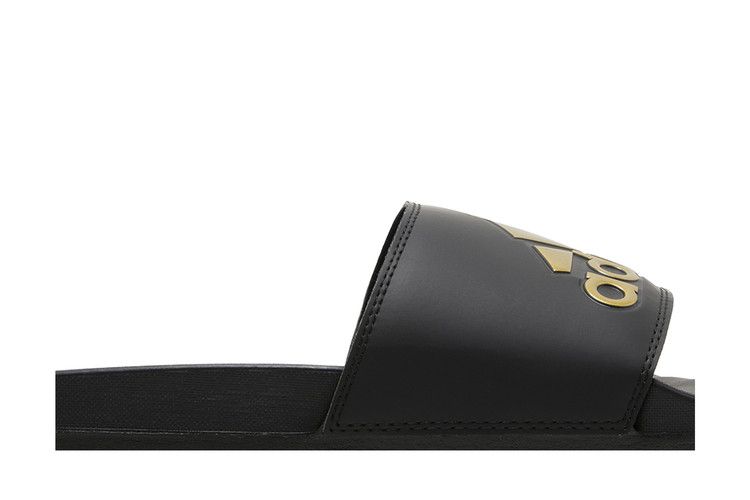 Adidas Adilette Comfort Slide 'Black Gold Metallic'