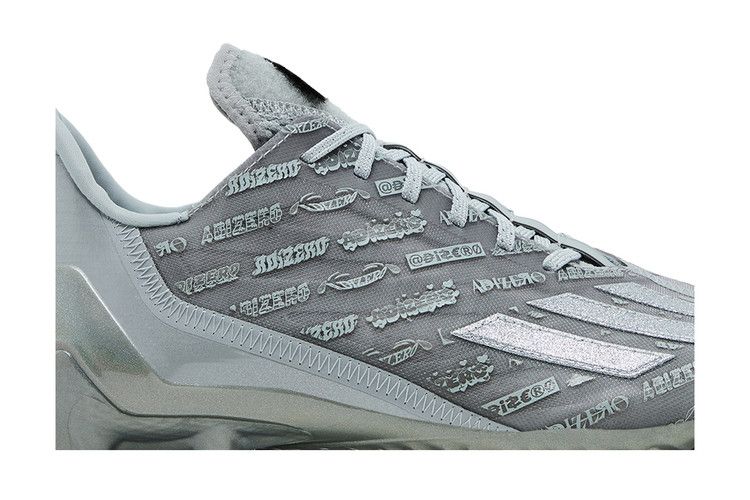 adidas Adizero Cleats 'Grey Silver Metallic'