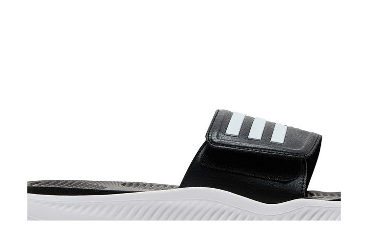 adidas Alphabounce Slide 'Black White'