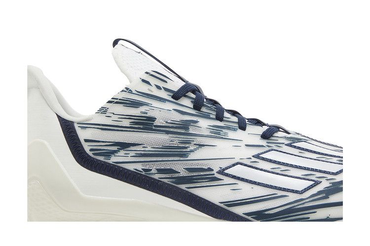 adidas Adizero Cleats 'White Team Navy Blue'