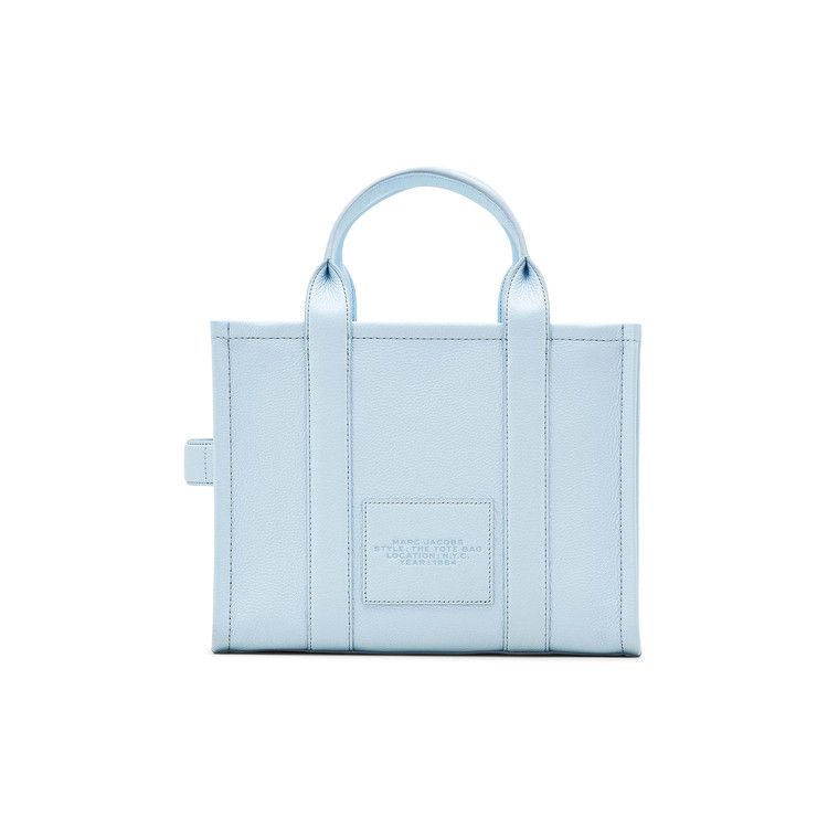 Marc Jacobs The Medium Leather Tote Bag 'Cloud Blue'