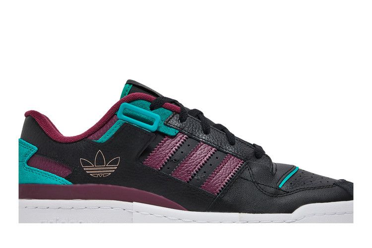 Adidas Forum Exhibit Low 'Black Victory Crimson'