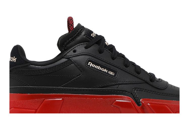 Reebok Cardi B x Club C J 'Black Vector Red'