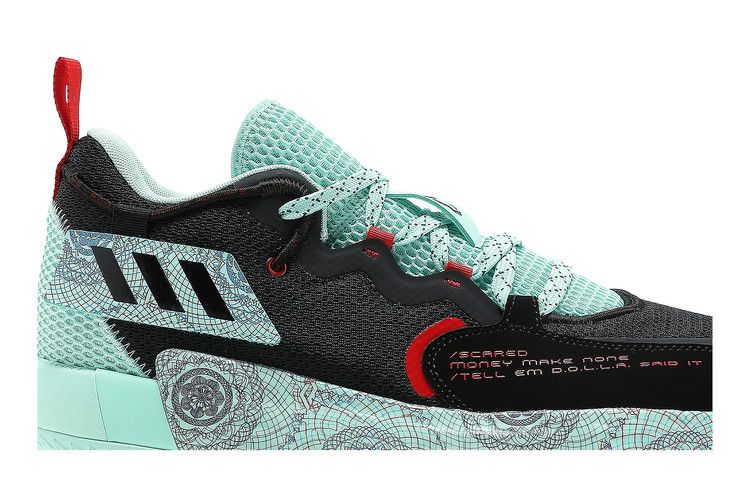 adidas Dame 7 EXTPLY 'Black Clear Mint'