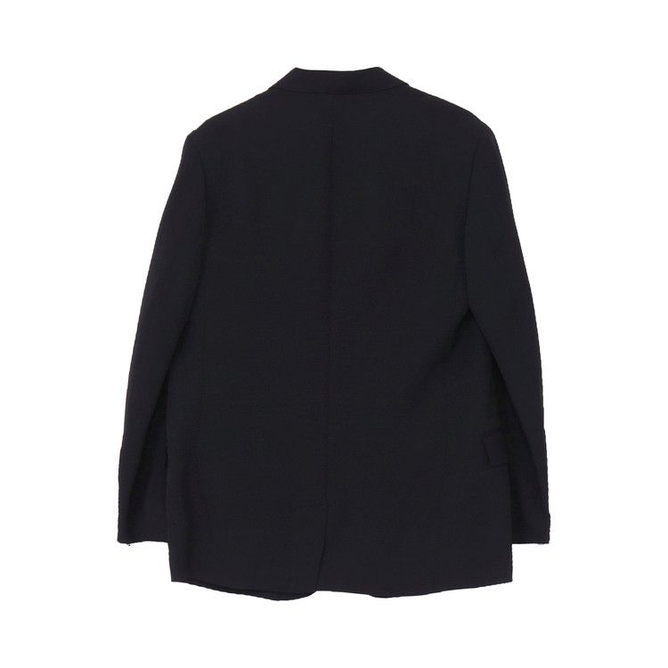 Yohji Yamamoto Pour Homme Double Left Lapel Jacket 'Black'