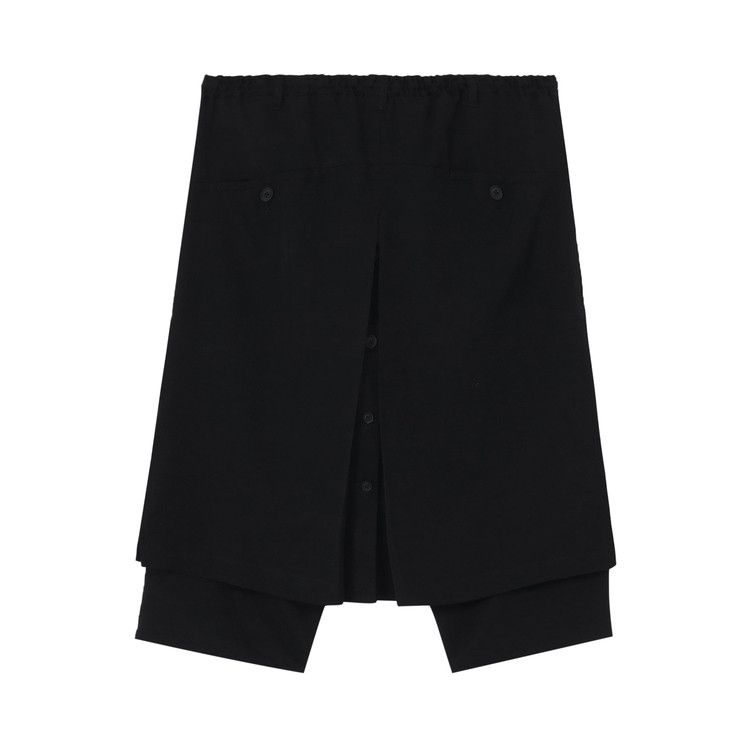 Yohji Yamamoto Pour Homme Standard Wrap Pants 'Black'