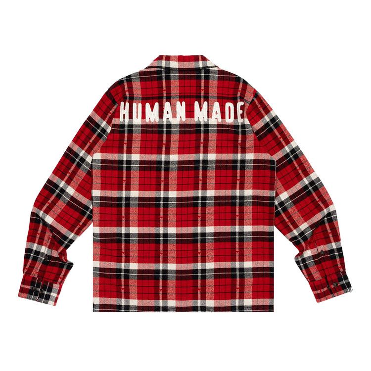 Human Made Flannel Check Shirt 'Red'