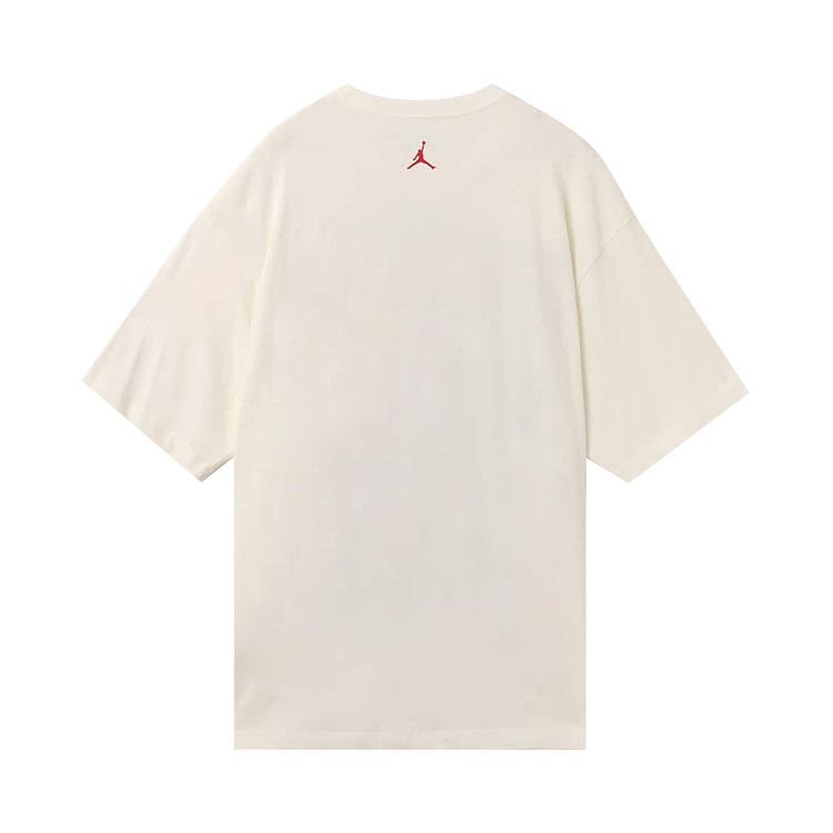 Air Jordan Flight Essentials Oversized T-Shirt 'Sail/Varsity Red'