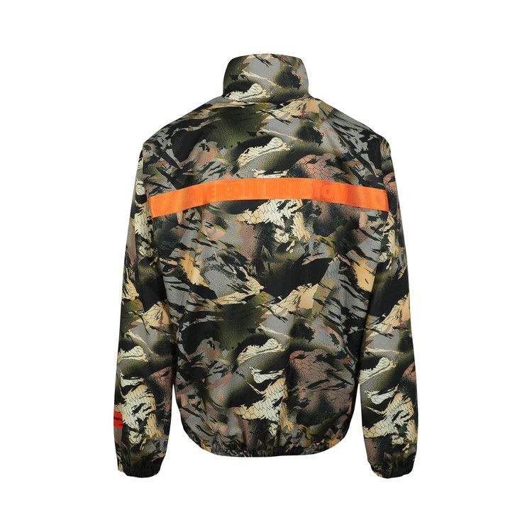 Heron Preston Camou Tape Windbreaker 'Camou Green'