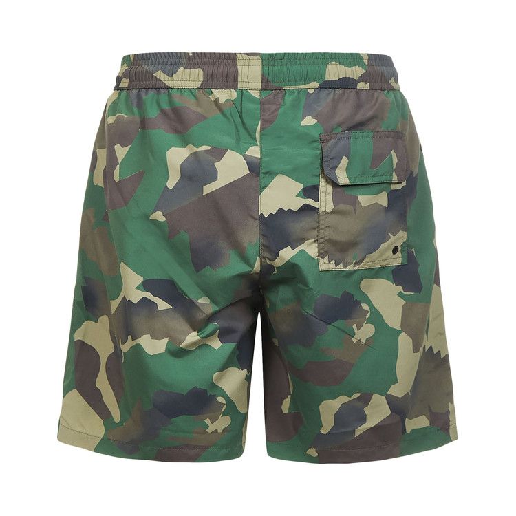 Heron Preston Nylon Swimshorts 'Military Green'