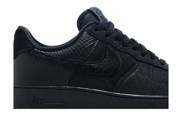Nike Air Force 1 Low 07 LX 'Black Pony Hair Snakeskin'