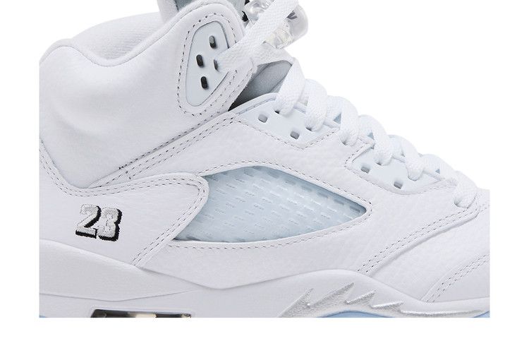 Air Jordan 5 GS 'White Metallic'