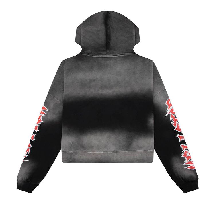 Hellstar Stars Shine Graffiti Hoodie 'Black'
