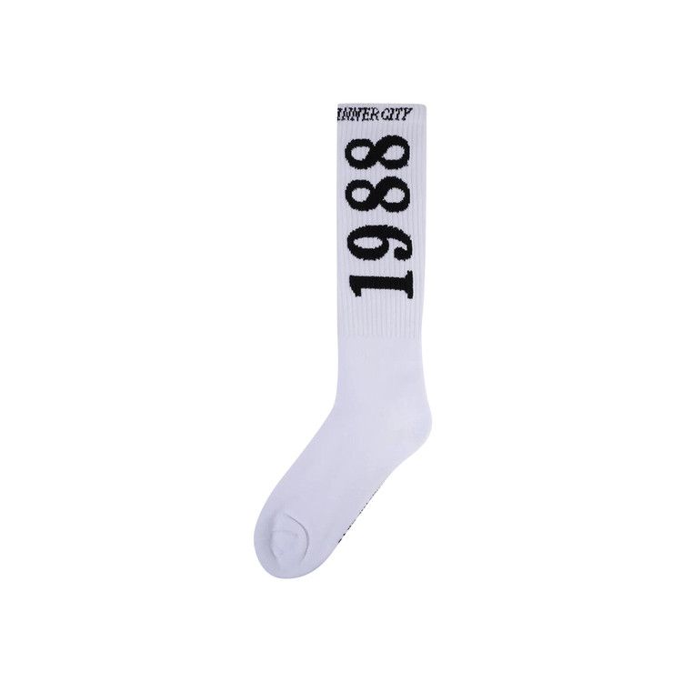 Honor The Gift 1988 Ribbed Sock 'White'