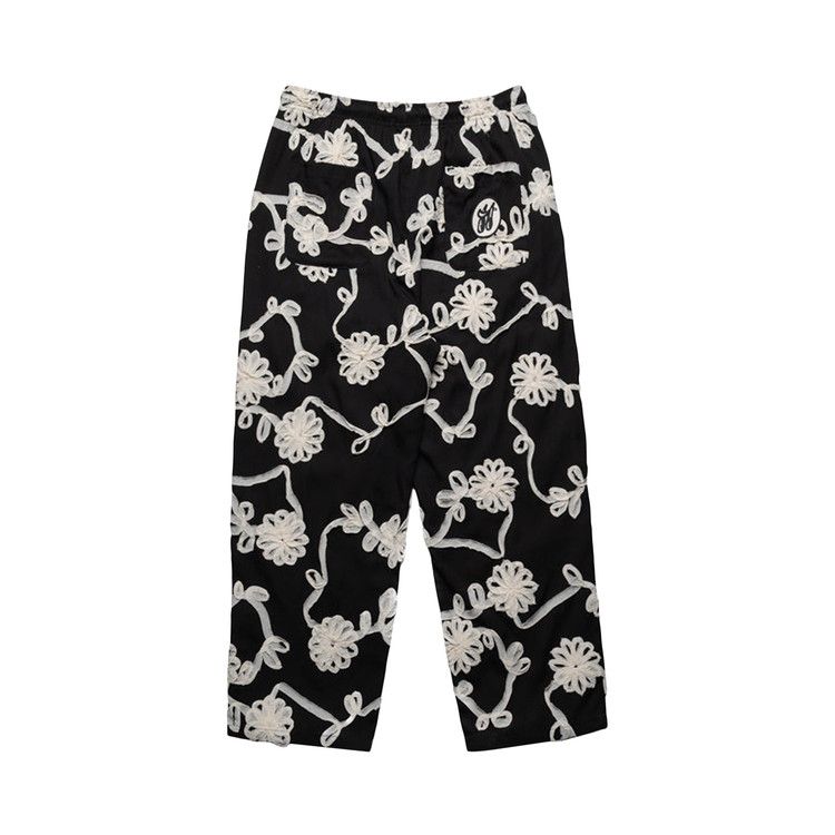 Honor The Gift Floral Ribbon Ankle Pant 'Black'