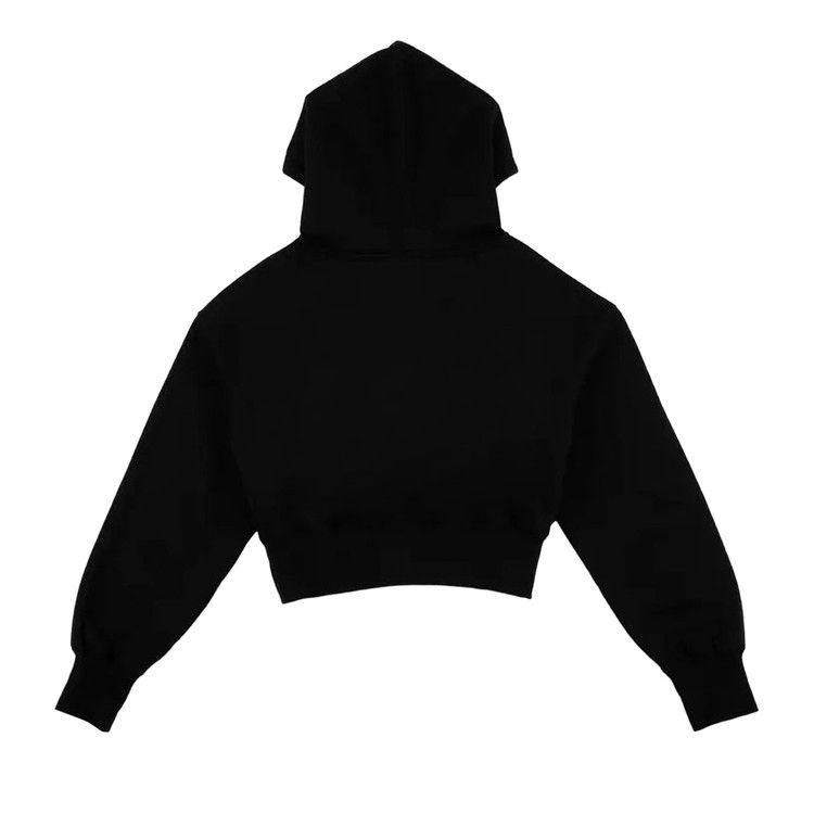 Nike NSW Phoenix Fleece Full-Zip Cropped Hoodie 'Black/Sail'