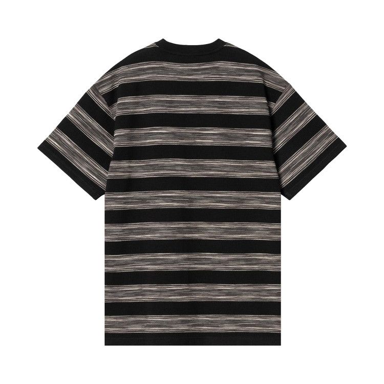 Carhartt WIP Short-Sleeve Dodson Pocket T-Shirt 'Black Stripe'