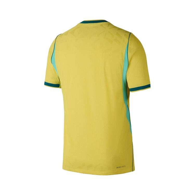 Nike Brazil 2026 Match Home 'Canary/Light Menta/Geode Teal'