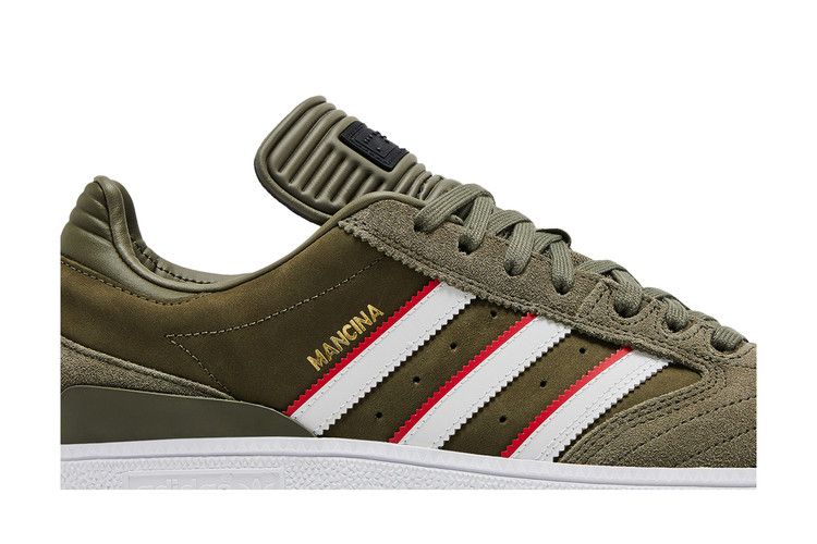 Dan Mancina x adidas Busenitz 'Olive Strata Red'