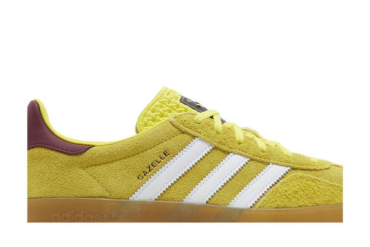 adidas Wmns Gazelle Indoor 'Bright Yellow Burgundy'