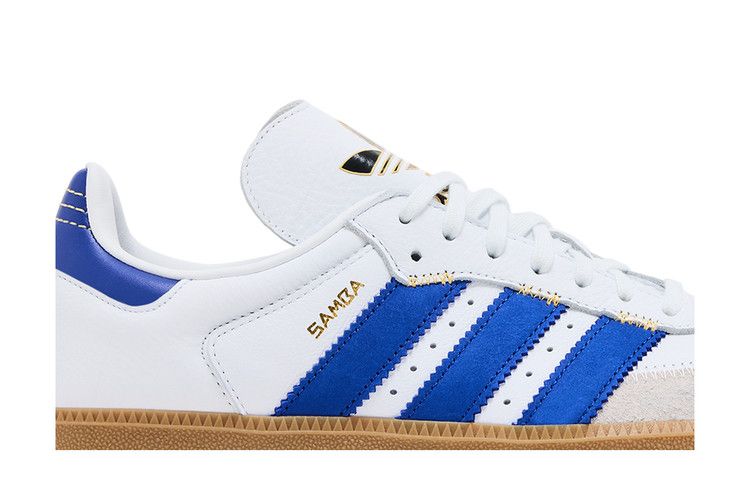 adidas Wmns Samba OG 'Oversized Logo - White Semi Lucid Blue'