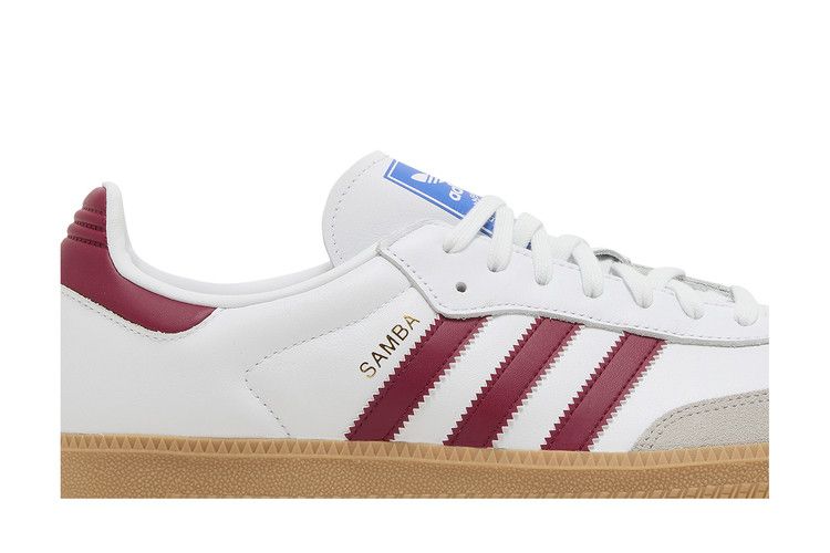 adidas Men's Samba OG 'White Burgundy Gum'