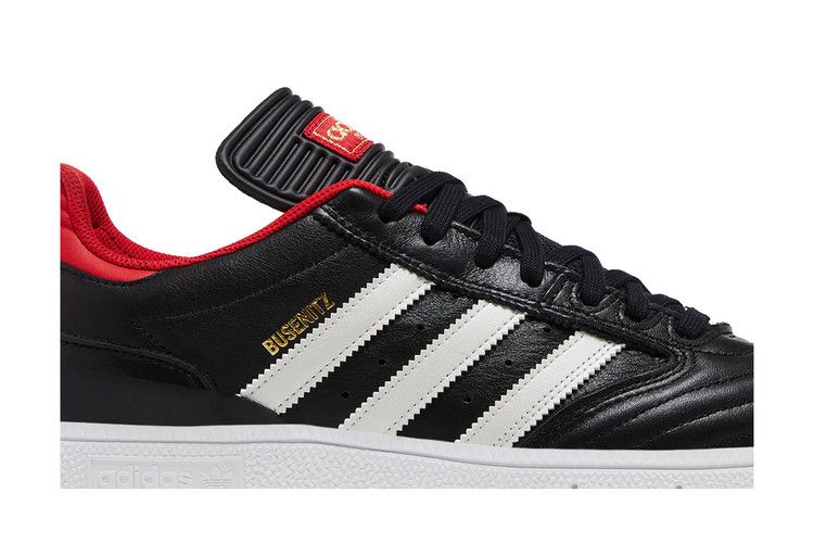 adidas Busenitz 'Black Zero Metallic Scarlet'