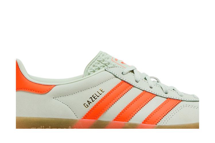 adidas Wmns Gazelle Indoor 'Linen Green Solar Orange'