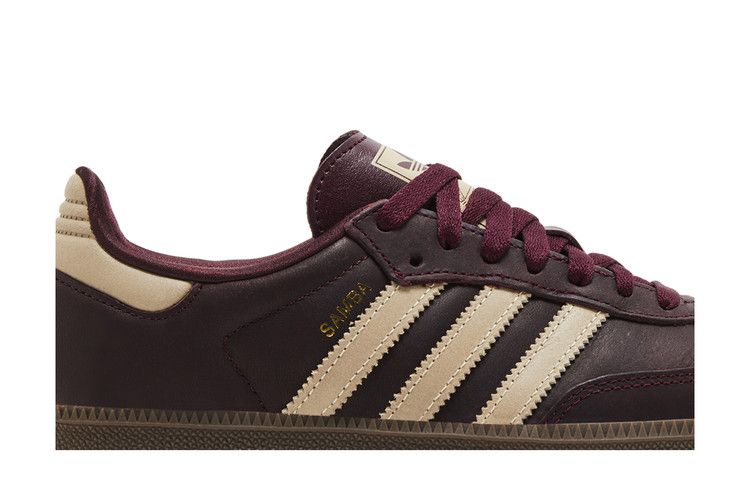 adidas Wmns Samba OG 'Maroon Crystal Sand'