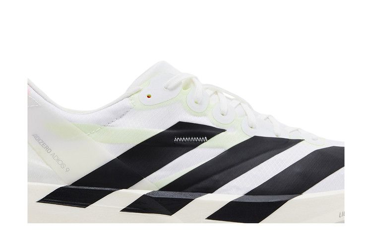adidas Adizero Adios 9 'White Black Silver Metallic'