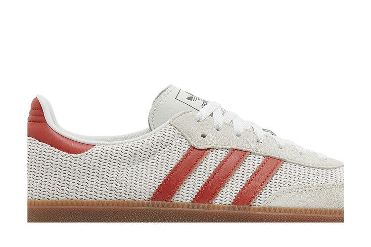 adidas Samba OG 'Crystal White Preloved Red'