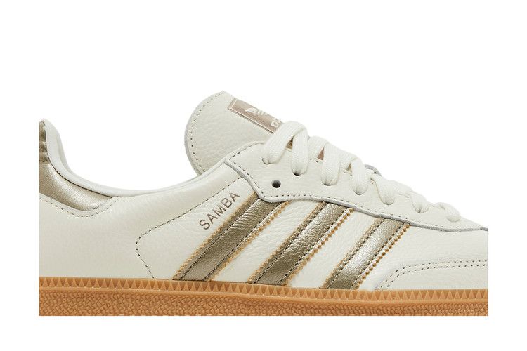 adidas Wmns Samba OG 'Off White Wonder Gold Metallic'