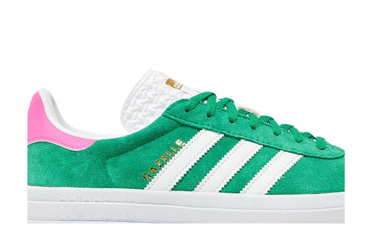 adidas Wmns Gazelle Bold 'Green Lucid Pink'