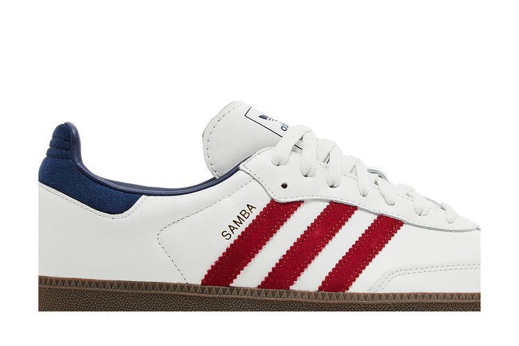 adidas Samba OG 'White Victory Red Indigo'