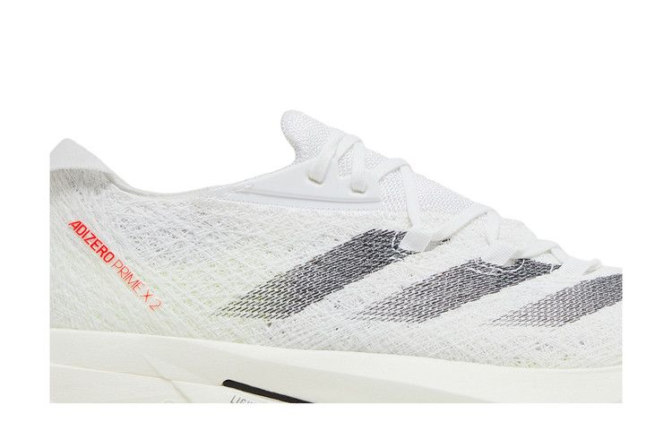 adidas Adizero Prime X 2.0 Strung 'White Black Lucid Red'