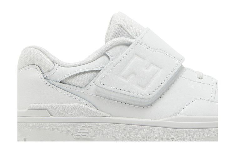 New Balance 550 Bungee Lace Top Strap Toddler 'Triple White'