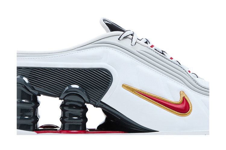 Martine Rose x Nike Wmns Shox Mule MR4 'Metallic Platinum Varsity Red'