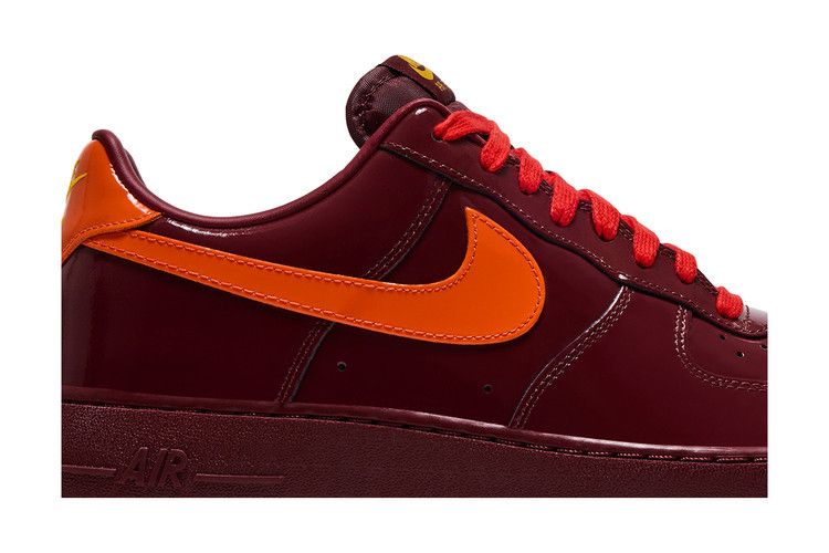 Nike Air Force 1 Low 'Patent Leather Dark Team Red'