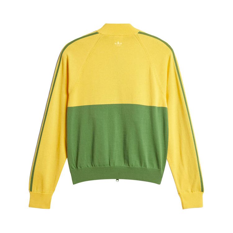 adidas x Wales Bonner New Knit Track Jacket 'Gold/Green'