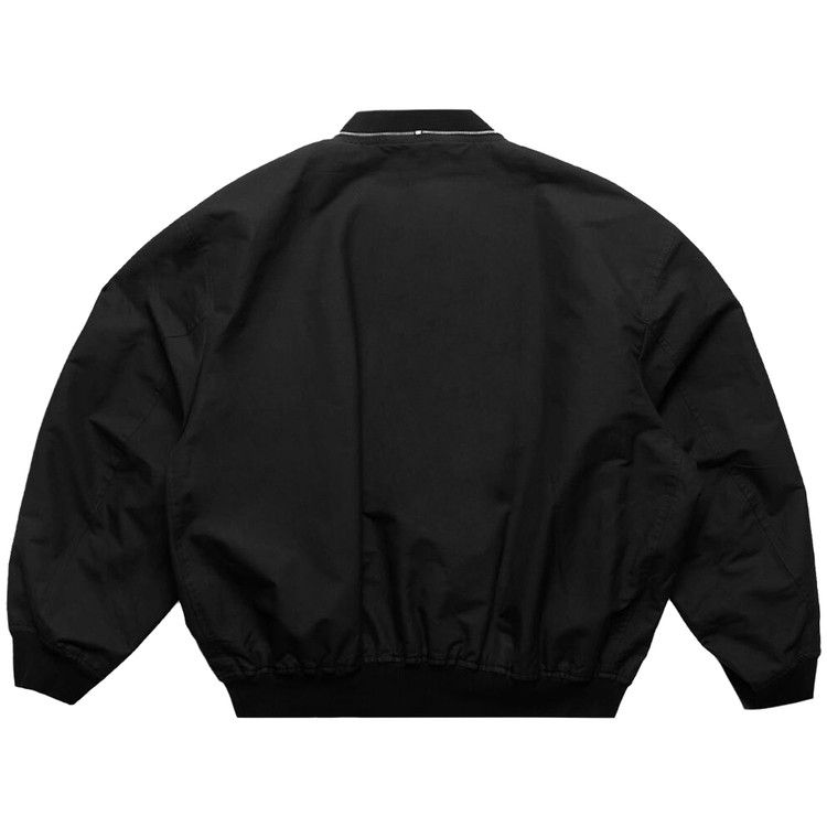 Jil Sander Zipped Bomber Jacket 'Black'