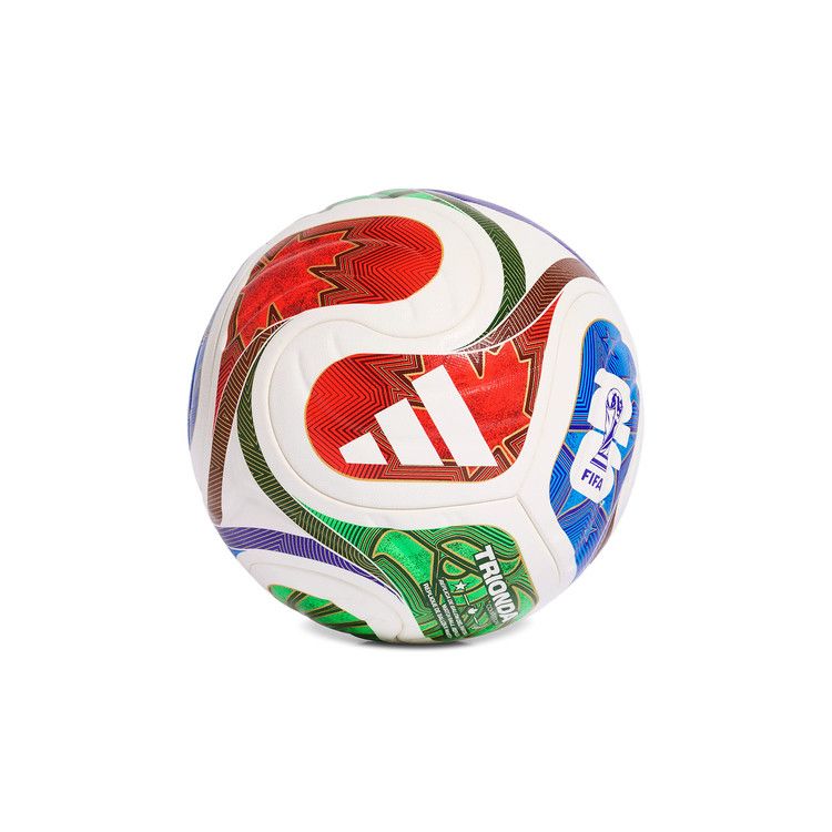 Adidas FIFA World Cup 26 Trionda Competition Ball 'White/Solar Blue/Hi-Res Red/Flash Lime'