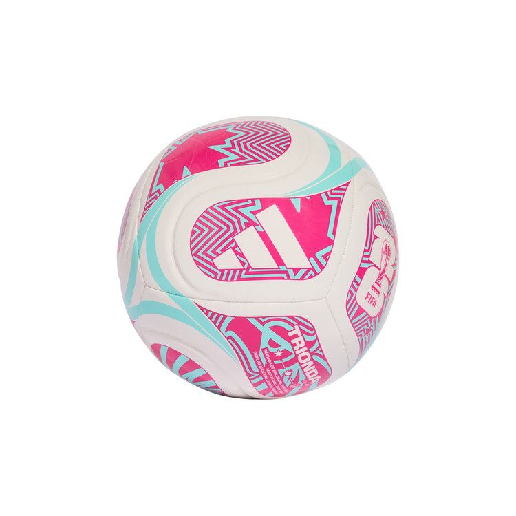 Adidas FIFA World Cup 26 Trionda Club Ball 'White/Flash Aqua/Shock Pink'