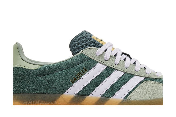 adidas Men's Gazelle Indoor 'Mineral Green Silver Dawn'