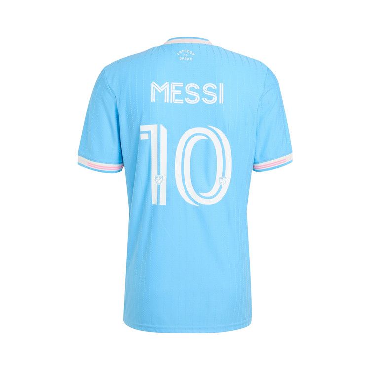 adidas Inter Miami CF 25/26 Third Authentic Messi Jersey 'Semi Blue Burst'