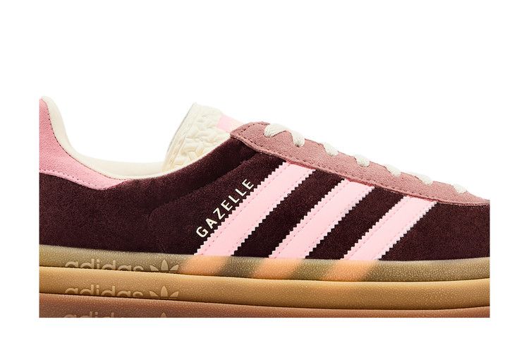 adidas Wmns Gazelle Bold 'Shadow Brown Glow Pink Velvet'