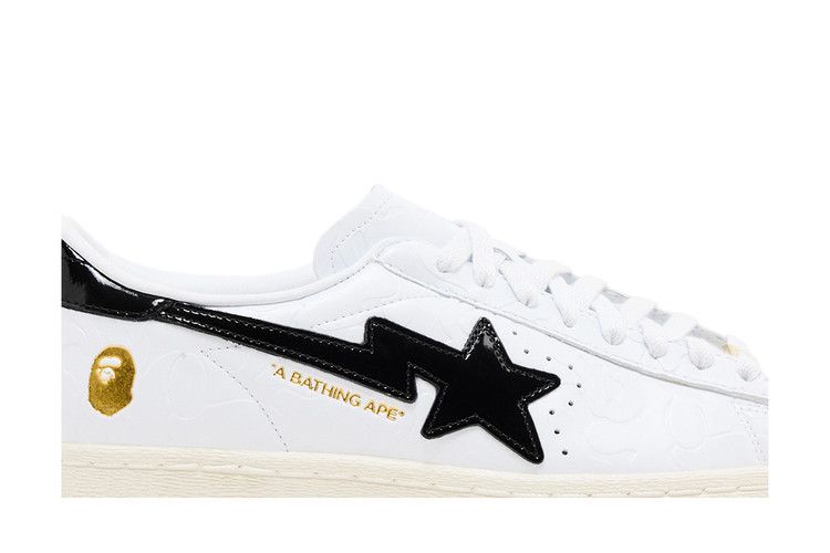 BAPE x adidas Superstar Vintage 'White Black'